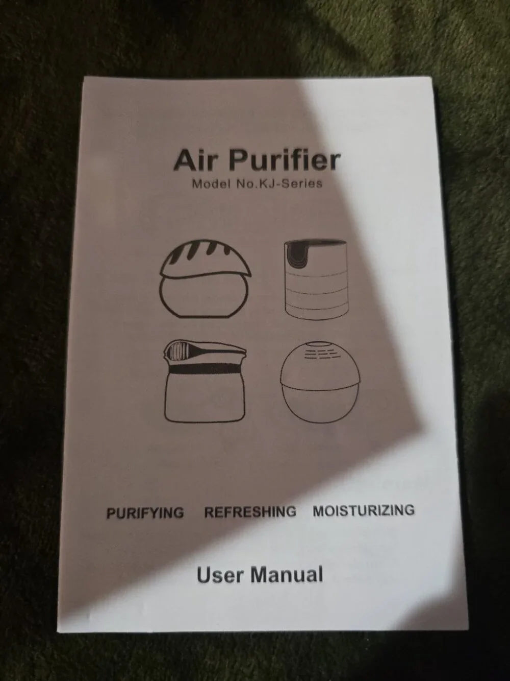 First Choice Air Revitalisor KJ-169 Water Air Purifier + 4 Fragrance Oils